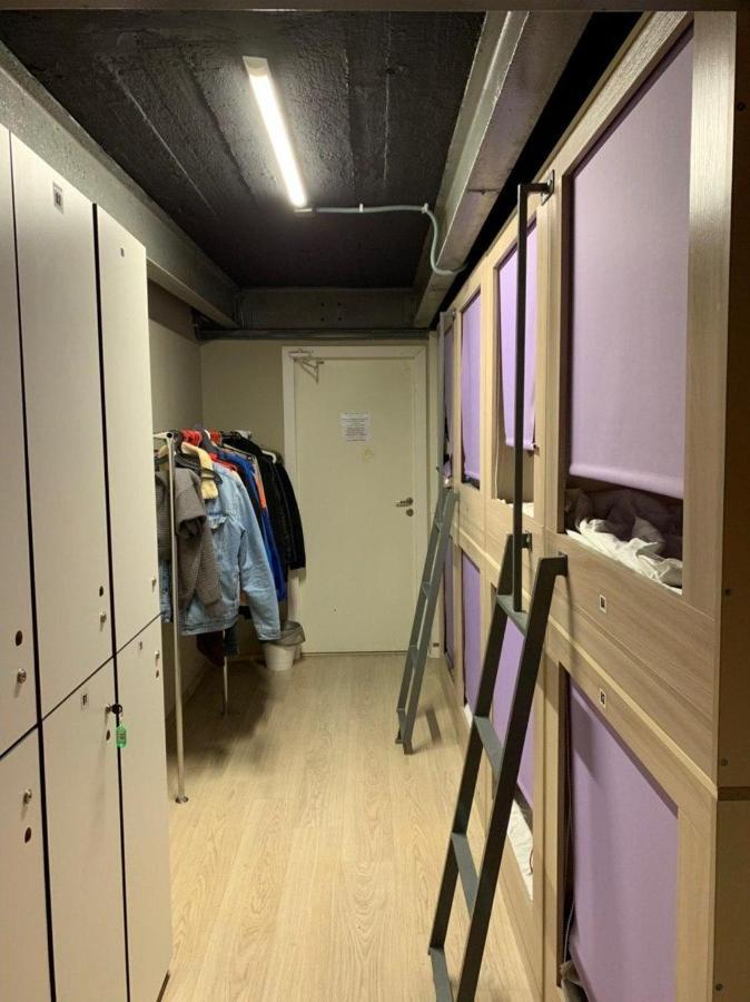 Capsule Hostel Yes Lofty Paveletskaya มอสโก ภายนอก รูปภาพ